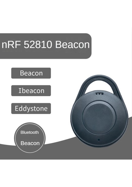 NRF52810 Bluetooth 5.0 Düşük Güç Tüketimi Modülü Beacon Iç Mekan Konumlandırma Siyah, 31,5 x 31,5 x 10MM (Yurt Dışından) fırsatları