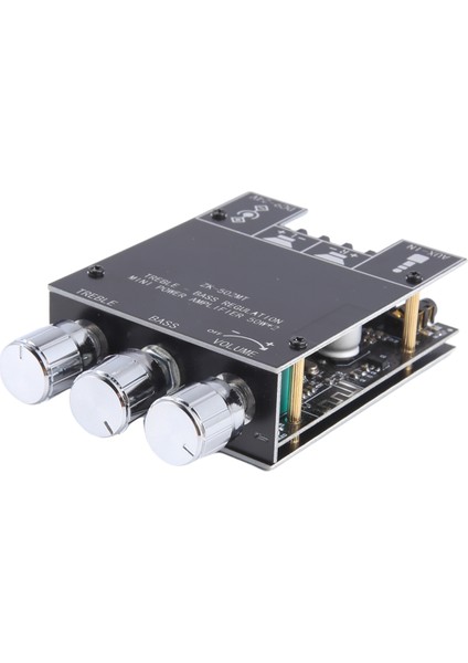 ZK-502MT 502L Bluetooth Amplifikatör Kartı 2.0 Kanal Yüksek Güçlü Ses Stereo Amplifikatör Kartı 2X50W Bas Ses Amp (Yurt Dışından)