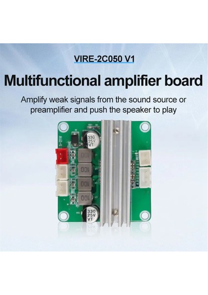 TPA3116 Stereo Ses Amplifikatör Kartı TPA3116D2 50W&50W Çift Kanallı Dijital Güç Amplifikatör Modülü DC12-24V (Yurt Dışından) fiyatları