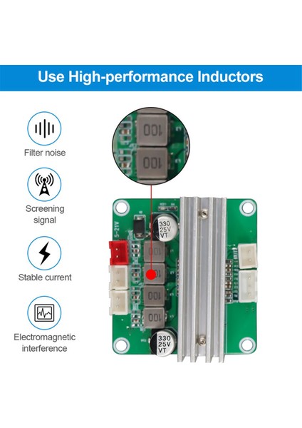 TPA3116 Stereo Ses Amplifikatör Kartı TPA3116D2 50W&50W Çift Kanallı Dijital Güç Amplifikatör Modülü DC12-24V (Yurt Dışından) indirimleri
