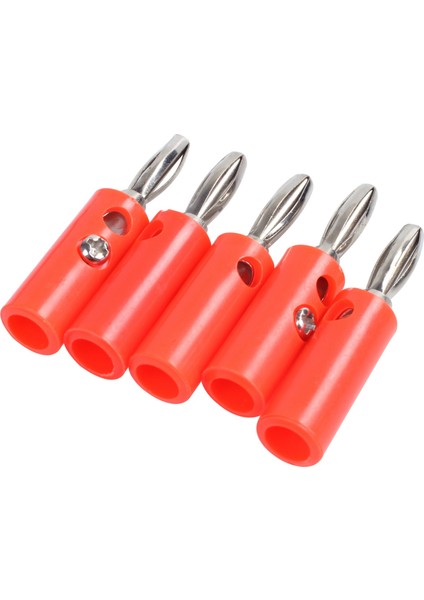 4mm 10 Adet Banana Fiş ve 10 Adet Banana Soket (Siyah ve Kırmızı) Jak Konnektörleri (Yurt Dışından) fırsatları