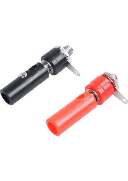 4mm 10 Adet Banana Fiş ve 10 Adet Banana Soket (Siyah ve Kırmızı) Jak Konnektörleri (Yurt Dışından) indirimleri