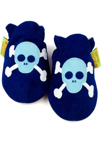 İkili Set, 6-18 AY iplay Mama Önlüğü ve 0-6AY Skull Blue Funky Süet Patik fiyatları