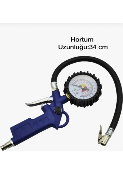 Saatli Lastik Şişirme Tabancası 220 Psi fiyatları