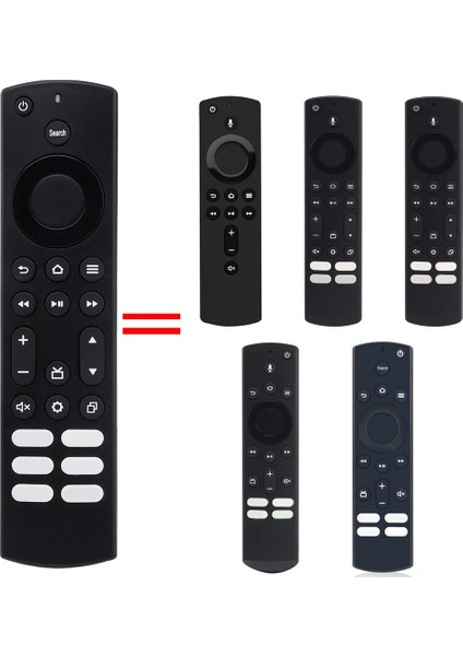 Toshiba Fire Tv CT-RU1US-21 Ns-Rcfna-21 NS-RCFNA-20CT Için Uzaktan Kumanda (Yurt Dışından) fiyatları