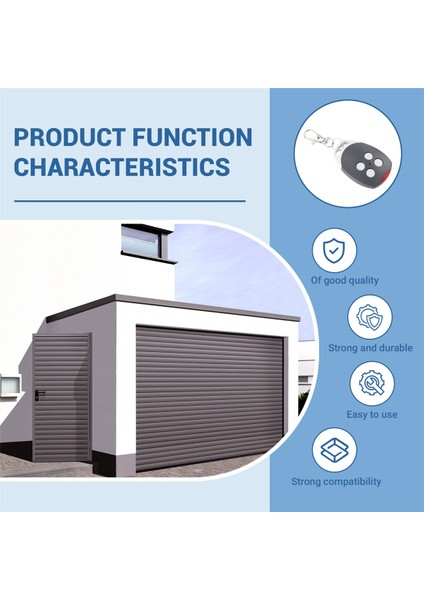 Dıtec GOL4C Garaj Kapısı Uzaktan Kumandası Çoğaltıcı 433.92MHZ Sabit Kodlu Kapı Uzaktan Kumandası El Vericisi (Yurt Dışından) indirimleri