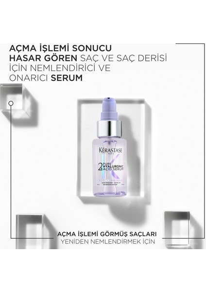 Blond Absolu %2 Saf Hyalüronik Asit Saçın Hasar Yüzeyini Onarıcı & Rahatlatcı Serum 50 ml