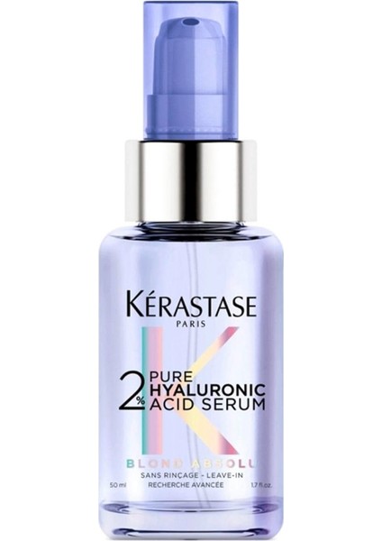 Blond Absolu %2 Saf Hyalüronik Asit Saçın Hasar Yüzeyini Onarıcı & Rahatlatcı Serum 50 ml