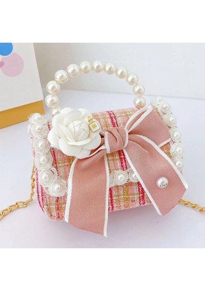 Çocuk Çantaları Çapraz Vücut Yeni Moda Şık ve Sevimli Kız Çantası Net Kırmızı Küçük Kız Mini Bozuk Para Cüzdanı (Yurt Dışından)