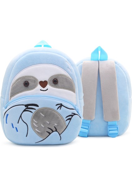Hayvanat Bahçesi Serisi Sevimli Çocuk Okul Çantası Yük Azaltma Omuz Çantası Peluş Sırt Çantası Anaokulu Erken Eğitim Bahçe Çantası (Yurt Dışından)