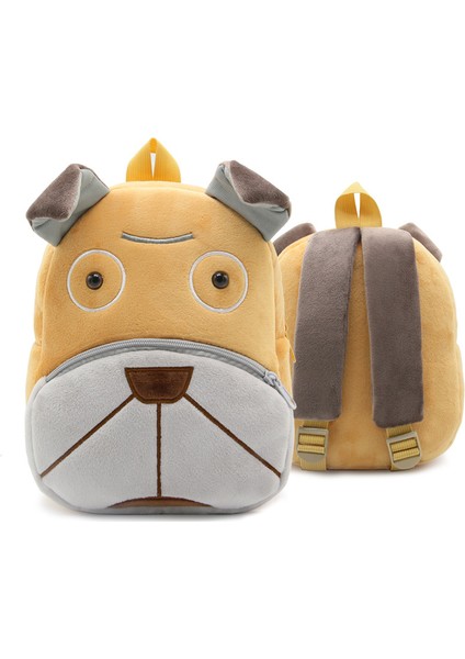 Hayvanat Bahçesi Serisi Sevimli Çocuk Okul Çantası Yük Azaltma Omuz Çantası Peluş Sırt Çantası Anaokulu Erken Eğitim Bahçe Çantası (Yurt Dışından)