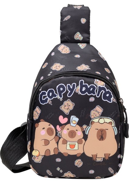 Sevimli Karikatür Çocuk Çantası Erkek Çocuk Çantası Göğüs Çantası Anaokulu Küçük Kız Dışarı Crossbody Çanta (Yurt Dışından)