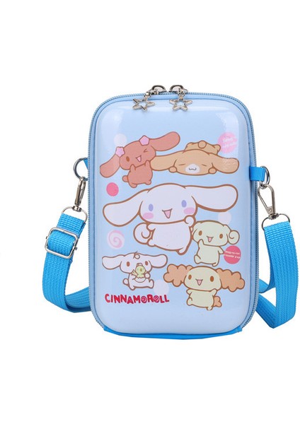Yeni Ebeveyn ve Çocuk Çocuk Çantası Cep Telefonu Sert Kılıf Crossbody Çanta Karikatür Desen Kutu Çanta Kızlar Dışarı Tek Eğlence Çantası (Yurt Dışından)