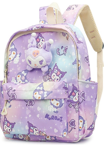 Karikatür Sevimli Anaokulu Okul Çantası Basit Çarpışma Renk Çocuk Omuz Çantası Küçük Taze Tatlı Yüz Küçük Sırt Çantaları (Yurt Dışından)