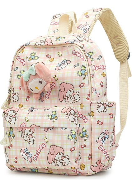 Karikatür Sevimli Anaokulu Okul Çantası Basit Çarpışma Renk Çocuk Omuz Çantası Küçük Taze Tatlı Yüz Küçük Sırt Çantaları (Yurt Dışından)