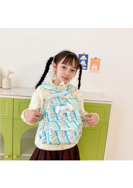 Karikatür Sevimli Anaokulu Okul Çantası Basit Çarpışma Renk Çocuk Omuz Çantası Küçük Taze Tatlı Yüz Küçük Sırt Çantaları (Yurt Dışından) fırsatları