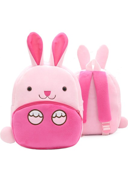 Hayvanat Bahçesi Serisi Sevimli Çocuk Okul Çantası Yük Azaltma Omuz Çantası Peluş Sırt Çantası Anaokulu Erken Eğitim Bahçe Çantası (Yurt Dışından)