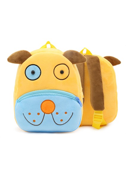 Hayvanat Bahçesi Serisi Sevimli Çocuk Okul Çantası Yük Azaltma Omuz Çantası Peluş Sırt Çantası Anaokulu Erken Eğitim Bahçe Çantası (Yurt Dışından)