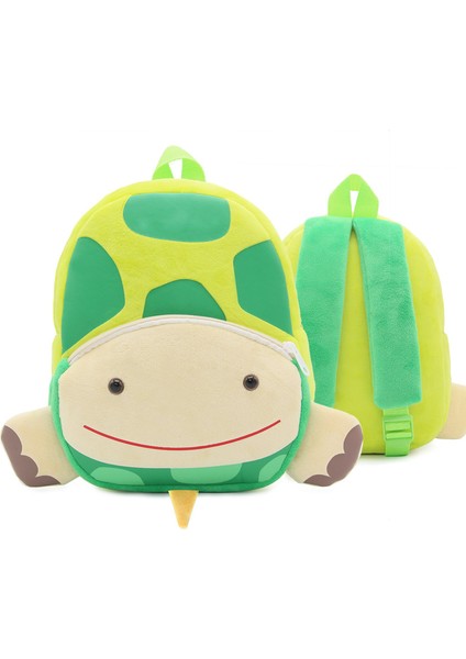 Hayvanat Bahçesi Serisi Sevimli Çocuk Okul Çantası Yük Azaltma Omuz Çantası Peluş Sırt Çantası Anaokulu Erken Eğitim Bahçe Çantası (Yurt Dışından)