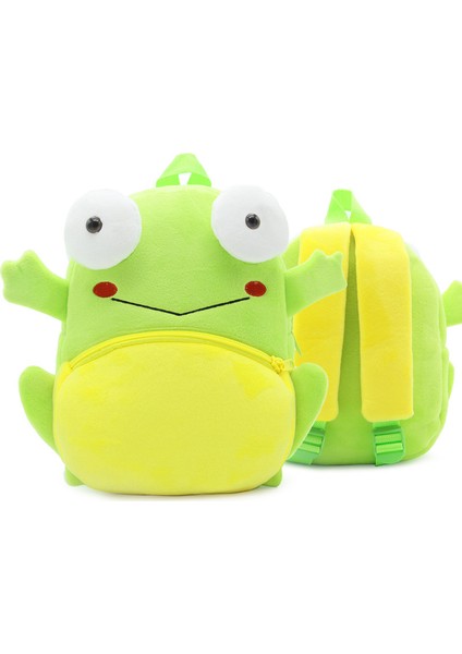 Hayvanat Bahçesi Serisi Sevimli Çocuk Okul Çantası Yük Azaltma Omuz Çantası Peluş Sırt Çantası Anaokulu Erken Eğitim Bahçe Çantası (Yurt Dışından)
