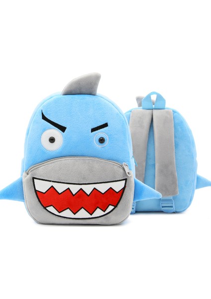 Hayvanat Bahçesi Serisi Sevimli Çocuk Okul Çantası Yük Azaltma Omuz Çantası Peluş Sırt Çantası Anaokulu Erken Eğitim Bahçe Çantası (Yurt Dışından)