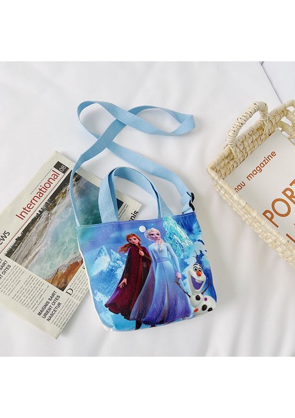 Yeni Ins Kanvas Çanta 2023 Sıcak Kore Versiyonu Rahat Çocuk Çantaları Omuz Çapraz Askılı Çanta (Yurt Dışından)