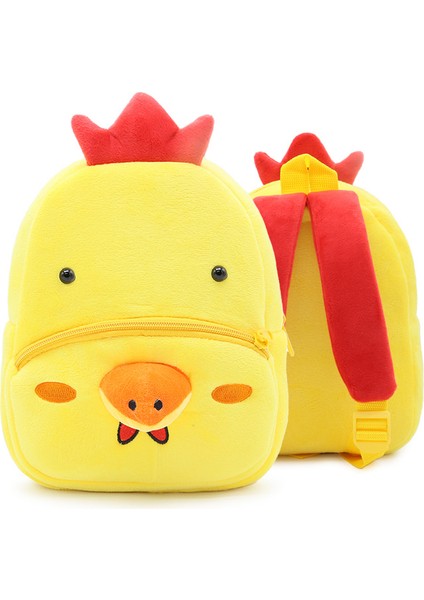 Hayvanat Bahçesi Serisi Sevimli Çocuk Okul Çantası Yük Azaltma Omuz Çantası Peluş Sırt Çantası Anaokulu Erken Eğitim Bahçe Çantası (Yurt Dışından)