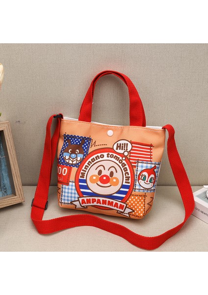 Yeni Ins Kanvas Çanta 2023 Sıcak Kore Versiyonu Rahat Çocuk Çantaları Omuz Çapraz Askılı Çanta (Yurt Dışından)