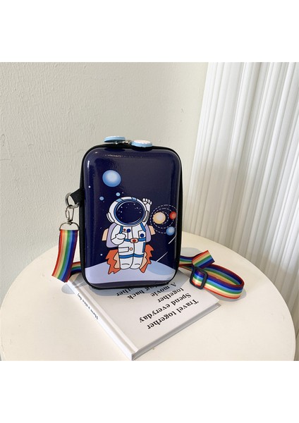 Yeni Ebeveyn ve Çocuk Çocuk Çantası Cep Telefonu Sert Kılıf Crossbody Çanta Karikatür Desen Kutu Çanta Kızlar Dışarı Tek Eğlence Çantası (Yurt Dışından)