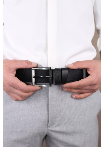 4416 Erkek Hakiki Deri Battal Boy Kot Kemeri