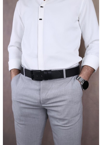 4401 Erkek Kot & Kumaş Kemeri