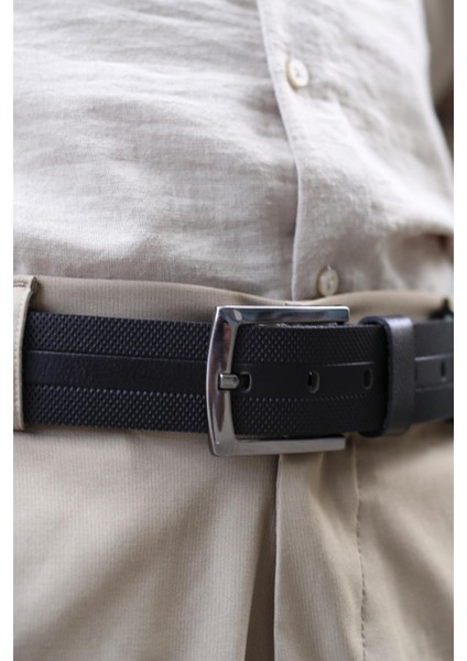 SMT-4408 Erkek Hakiki Deri Klasik Kot Kemeri modelleri