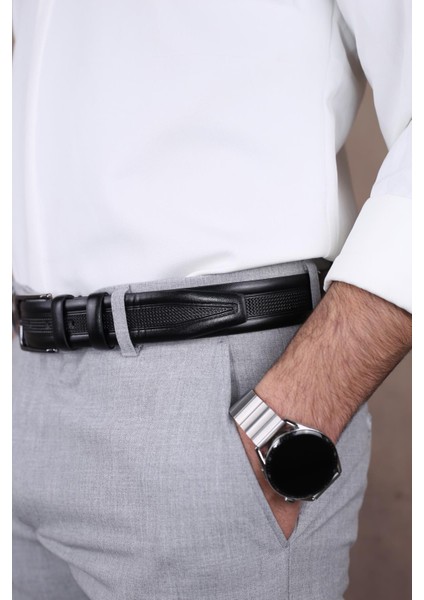 4397 Erkek Kumaş Kemeri