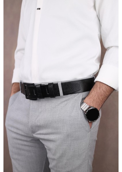 SMT-4411 Erkek Hakiki Deri Kot Kemeri modelleri