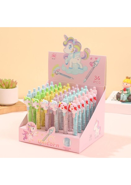 Labirent Model Tükenmez Kalem - 1 Adet - Unicorn Figürlü