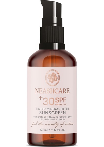 Cilt Tonuna Uyum Sağlayan Işıltılı Mineral Filtreli Renkli 30+ Spf Güneş Koruyucu Krem 50ml