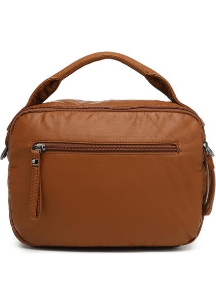 Yıkama Rölaks Deri Kadın Omuz Çantası 21K Barcelona 1924-6 modelleri