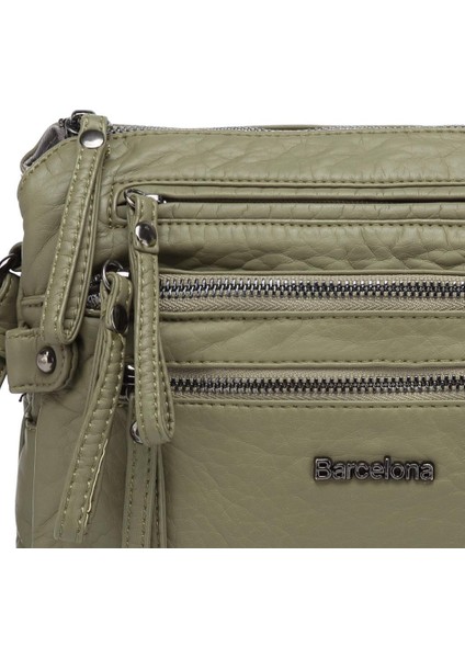 Yıkama Rölaks Deri Kadın Postacı Çantası 21K Barcelona 1920-6 fiyatları