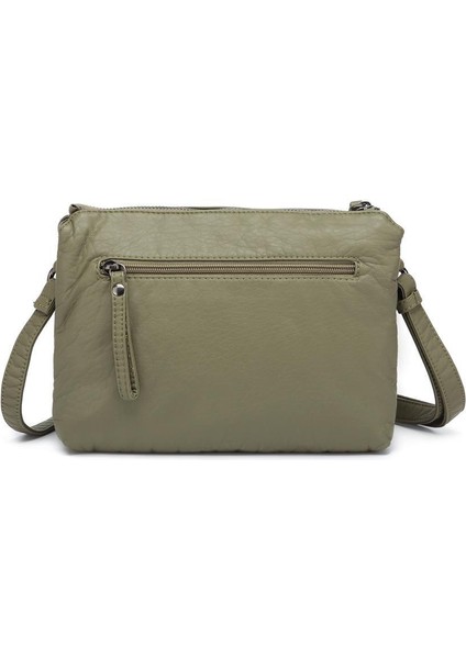 Yıkama Rölaks Deri Kadın Postacı Çantası 21K Barcelona 1920-6 modelleri