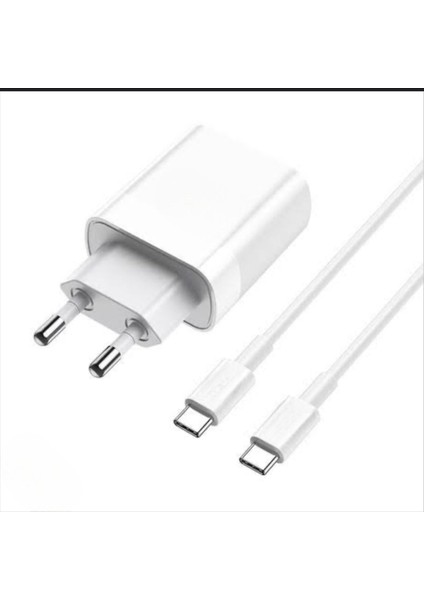 25W 3A Type-C Usb-C Yeni Nesil Giriş Şarj Aleti Seti Güvenli ve Hızlı Şarj