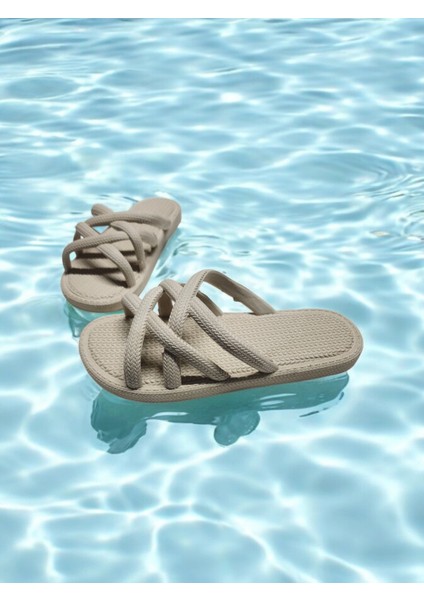 Eva Kaydırmaz Taban Plaj,deniz,havuz Terliği modelleri