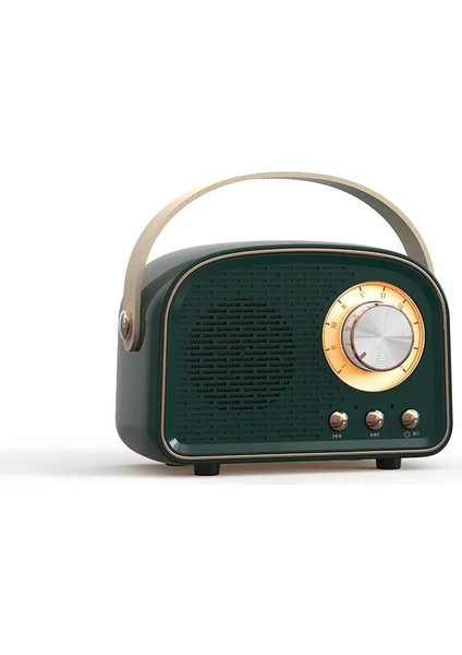 Retro Bluetooth Hoparlör Sevimli Mini Hoparlör Taşınabilir Kablosuz Hoparlör Ev Açık Seyahat Için Vintage Dekor, Kızlar Için Hediyeler