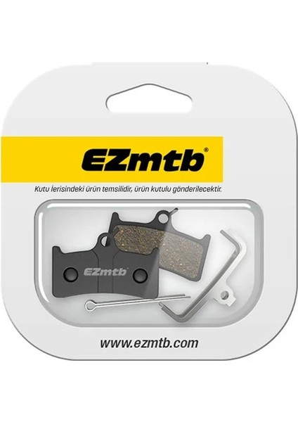 Ezmtb, Yarı-Metal Fren Balatası - BP1023 Tektro Iox, Novela Uyumlu
