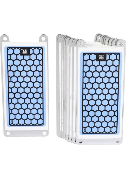 10 Parça Taşınabilir Seramik Ozon Jeneratörü Çift Entegre Seramik Plakalı Ozonizer Hava Su Hava Temizleyici Parçaları 5g/h (Yurt Dışından) fiyatları