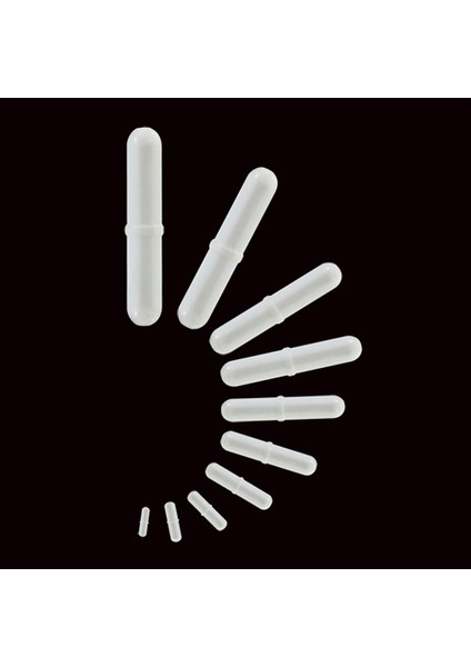 10 Adet Ptfe Manyetik Karıştırıcı Mikser Karıştırma Çubuğu Spinbar Karıştırma Laboratuvar Kullanımı Için Beyaz Renk (Yurt Dışından)