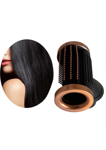 Dyson'ın Airwrap Saç Kurutma Makinesi Aksesuarlarının Tüm Serisi Için Uçma Önleyici Nozul Uçma Önleyici Pürüzsüz Nozul - Altın Bakır (Yurt Dışından)