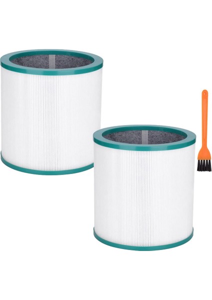 Dyson Pure Cool Link Modelleri TP01, TP02, TP03, BP01, AM11 Kule Hava Temizleyici Için 2 Paket Yedek TP02 Hava Temizleyici Filtreleri (Yurt Dışından)