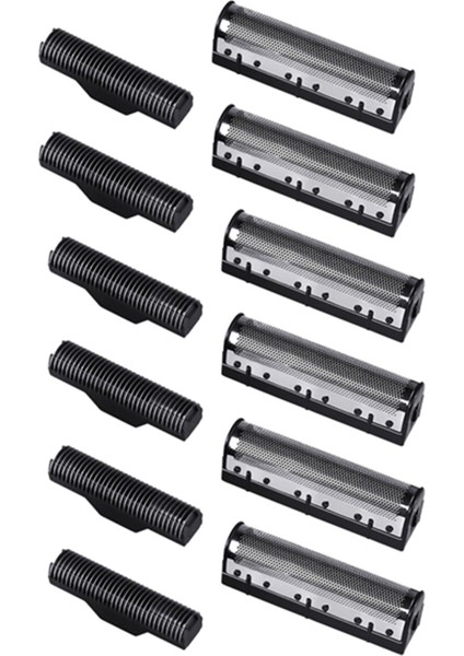 Kemei KM-1102 Clipper Elektrikli Tıraş Makinesi Parçaları Için 3 Set Clipper Bıçağı Net Gümüş (Yurt Dışından)