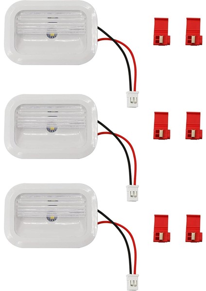 3 Paket W10695459 W10843353 W11205083 Whirlpool Kenmore Maytag Buzdolabı LED Işık Modülü Bileşenleri (Yurt Dışından)