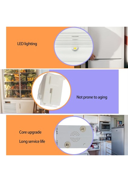 3 Paket W10695459 W10843353 W11205083 Whirlpool Kenmore Maytag Buzdolabı LED Işık Modülü Bileşenleri (Yurt Dışından)